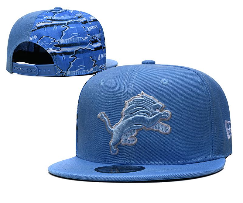2022 NFL Detroit Lions Hat TX 09022->nfl hats->Sports Caps